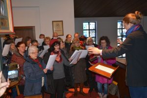 Arno Kecht 90 Jahre - Gottesdienst und Agape in Bruckhäusl am 19.1.2020. Foto: Veronika Spielbichler