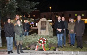 Gedenkfeier der Wörgler Sozialdemokraten für die Opfer des Faschismus am 12.2.2020. Foto: Wilhelm Maier