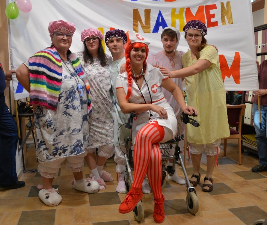 Unsinniger Donnerstag 2020 im Seniorenheim Wörgl. Foto: Veronika Spielbichler