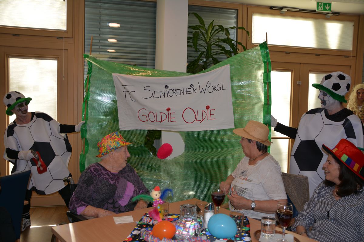 Unsinniger Donnerstag 2020 im Seniorenheim Wörgl. Foto: Veronika Spielbichler