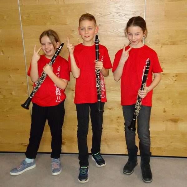 Das Trio "Bridgehouse Clarinets". Foto: LMS Wörgl