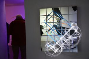 Vernissage "I have seen reality" - Friedrich Biedermann in der Galerie am Polylog 6.3.2020. Foto: Veronika Spielbichler