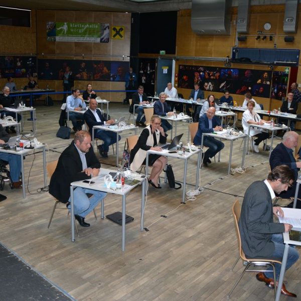 Wörgler Gemeinderat am 28.5.2020. Foto: Veronika Spielbichler