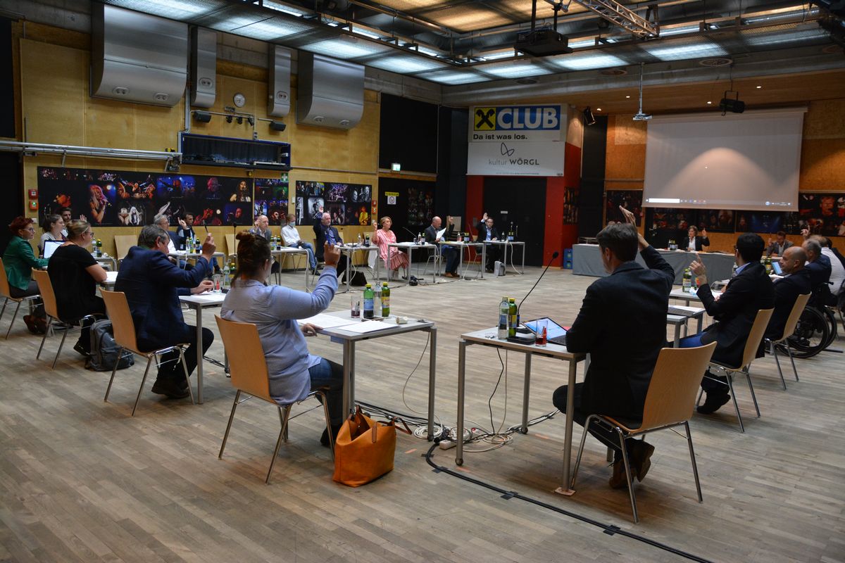 Wörgler Gemeinderat am 24.9.2020. Foto: Veronika Spielbichler