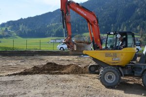 Archäologische Ausgrabung der Wörgler Firma Talpa am Egerndorfer Feld im Mai 2021. Foto: Veronika Spielbichler