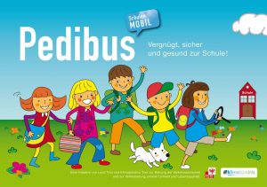 Im Herbst 2021 soll in Wörgl das Projekt Pedibus starten. Foto: Logo Pedibus/Klimabündnis Tirol