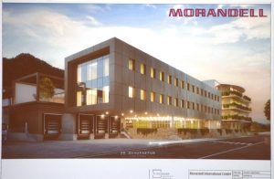 Neubau Geschäftshaus Morandell in Wörgl-Boden. Grafik: 3D Manufaktur