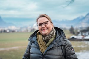 Iris Kahn kandidiert bei den Wörgler Grünen auf Listenplatz 1 für den Gemeinderat sowie fürs Bürgermeisteramt. Foto: Wörgler Grüne