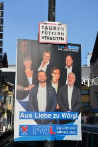 Listenpräsentation der FWL Wörgl am 27. Jänner 2022 für die Gemeindewahlen 2022. Foto: Veronika Spielbichler