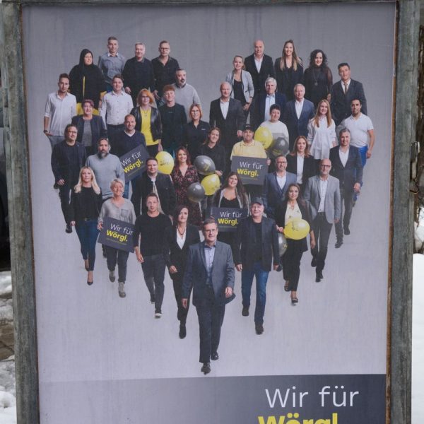 Wahlkampf "Wir für Wörgl.Liste Roland Ponholzer" - Programmvorstellung am 2.2.2022. Foto: Veronika Spielbichler
