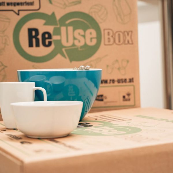 Mit der Re-Use Box erhalten nicht mehr gebrauchte Dinge eine zweite Chance. Foto: Stadtwerke Wörgl