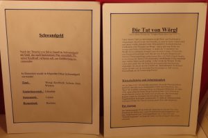In der Sonderausstellung "Dokumente aus Krisenzeiten" stellt das Jenbacher Museum ab 30. April 2022 u.a. auch das Wörgler Freigeld aus. Foto: Jenbacher Museum