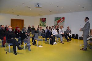 Vortrag und Diskussion Mobilität der Zukunft am 21.4.2022 in Wörgl. Foto: Veronika Spielbichler