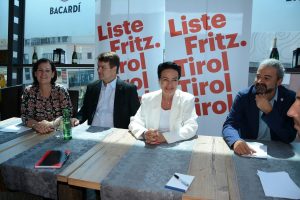 Landtagwahl 2022 - Kandidatenvorstellung Bezirk Kufstein der Liste Fritz Tirol am 28.7.2022 in Wörgl. Foto: Veronika Spielbichler