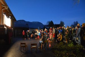 Laternenumzug Kinderhaus Miteinander in Wörgl am 11.11.2022. Foto: Veronika Spielbichler