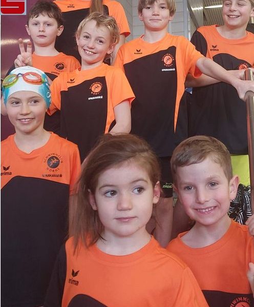 Das junge Wörgler Schwimm-Team. Foto: SC Wörgl, Knepper