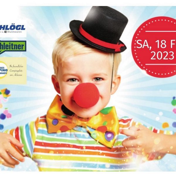 Die Wörgler Kinderfreunde veranstalten am Faschingssamstag,18.2.2023, einen Kinderfasching im Wörgler Volkshaus. Foto: Wörgler Kinderfreunde