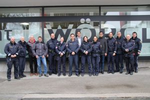 TeilnehmerInnen des Polizei-Vernetzungstreffens in Wörgl am 26. Jänner 2023. Foto: Stadtmarketing Wörgl