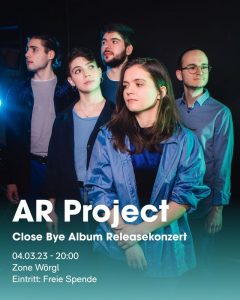 Das Quintett der jungen Innsbrucker Bassistin Anna Reisigl AR Project konzertiert am 4. März 2023 in der Zone Wörgl. Foto: privat