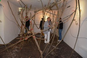 Ausstellung Anabel Scheffold Galerie am Polylog März 2023. Foto: Veronika Spielbichler