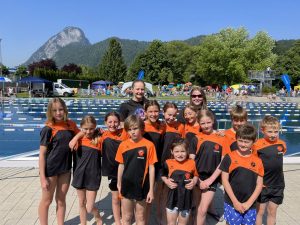 Das Wörgler Schwimmclub-Team in Kufstein. Foto: SC Wörgl, Aufinger