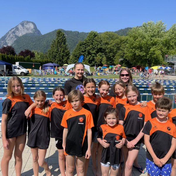 Das Wörgler Schwimmclub-Team in Kufstein. Foto: SC Wörgl, Aufinger