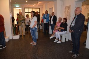 Ausstellung Atzl-Nocker Vernissage 16.6.2023 Galerie am Polylog Wörgl. Foto: Veronika Spielbichler