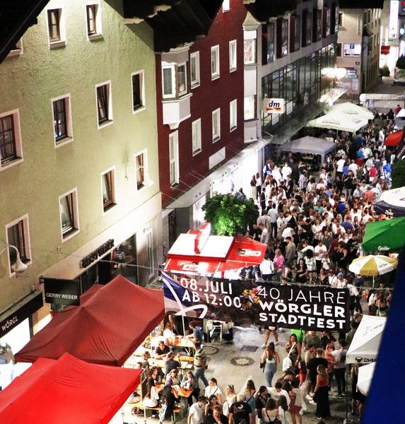 Wörgler Stadtfest am 8.7.2023. Foto: Stadtmarketing Wörgl