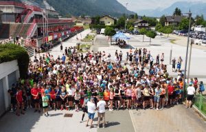 Laufen für den guten Zweck stand am 26.Juni 2023 für alle SchülerInnen des BRG Wörgl am Stundenplan.... Foto: BRG Wörgl