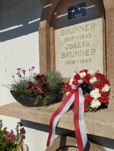 Heuer zum Ehrengrab ernannt: das Urnengrab der beiden Wörgler NS-Opfer Josefine und Alois Brunner. Foto: René Schrettl/SPÖ Tirol