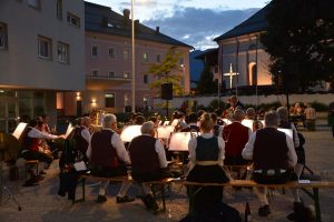 Platzkonzert der Stadtmusikkapelle Wörgl am 1.9.2023. Foto: Veronika Spielbichler
