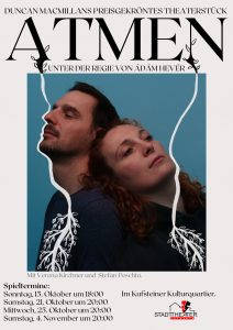 Stefan Peschta und Verena Kirchner spielen in "Atmen". Foto: Stadttheater Kufstein