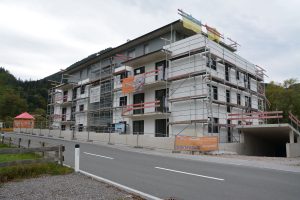 Neubau Dallnkapelle in der Wildschönauer Straße Oktober 2023. Foto: Veronika Spielbichler