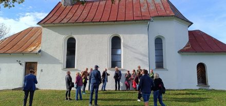 Archäologische Wanderung aufs Grattenbergl am 21.10.2023. Foto: Mag. Marlies Wohlschlager