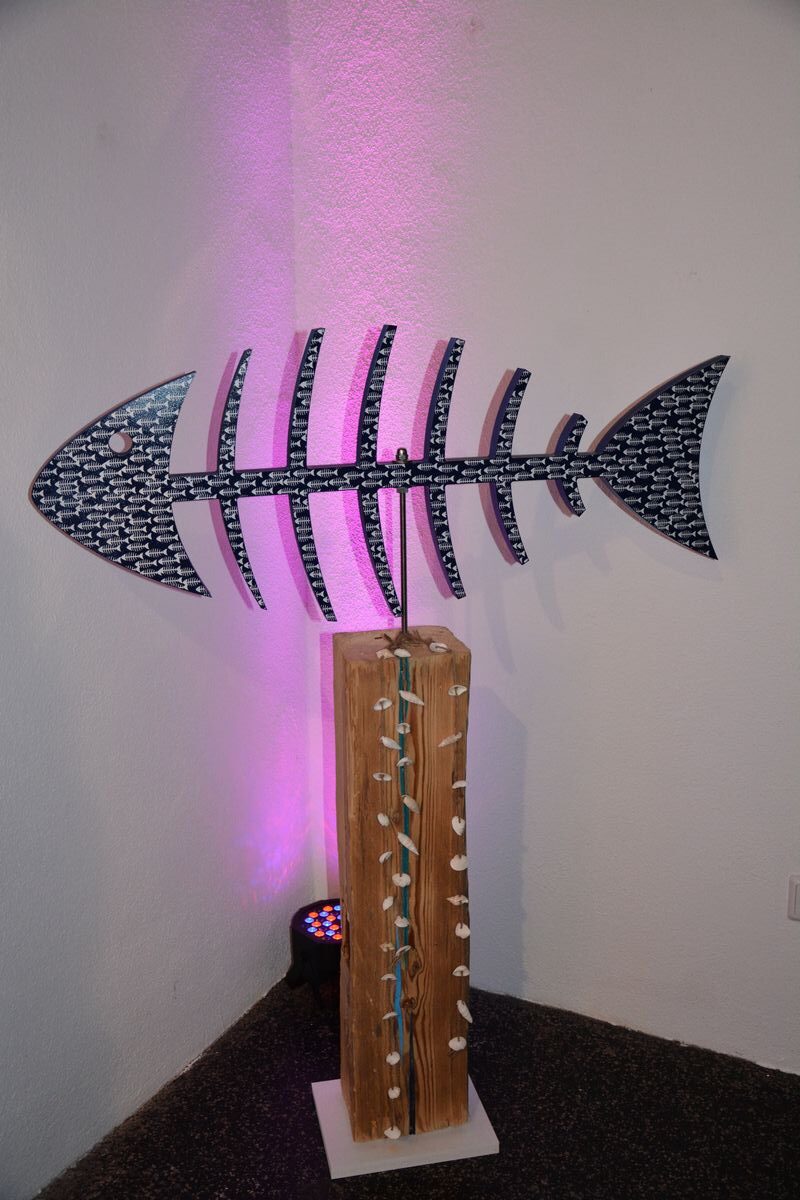 Vernissage Peter Kinigadner Galerie am Polylog 3.11.2023. Foto: Veronika Spielbichler