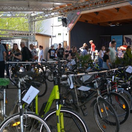 Fahrradbörse am 13.4.2024 in der ZONE Kultur.Leben.Wörgl. Foto: Veronika Spielbichler