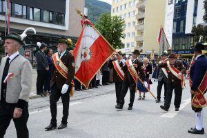 Jubiläumsfest 100 Jahre Kameradschaftsbund Wörgl am 16.6.2024. Foto: Veronika Spielbichler