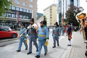 Jubiläumsfest 100 Jahre Kameradschaftsbund Wörgl am 16.6.2024. Foto: Veronika Spielbichler