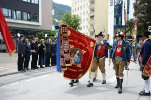 Jubiläumsfest 100 Jahre Kameradschaftsbund Wörgl am 16.6.2024. Foto: Veronika Spielbichler