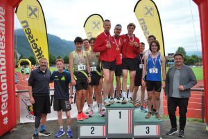 Tiroler Meisterschaft 10.000 Meter-Lauf und Lang-Staffel am 13.7.2024 in Wörgl. Foto: Raiffeisen Leichtathletik TS Wörgl – Walter Rauch