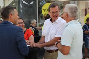 Eröffnungsfeier BeZo und Stadtplatz am 31.7.2024. Foto: Stadtmarketing Wörgl