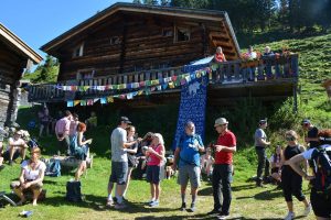 Theater auf der Alm am 10. August 2024 im Langen Grund in der Kelchsau. Foto: Veronika Spielbichler