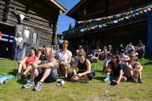 Theater auf der Alm am 10. August 2024 im Langen Grund in der Kelchsau. Foto: Veronika Spielbichler