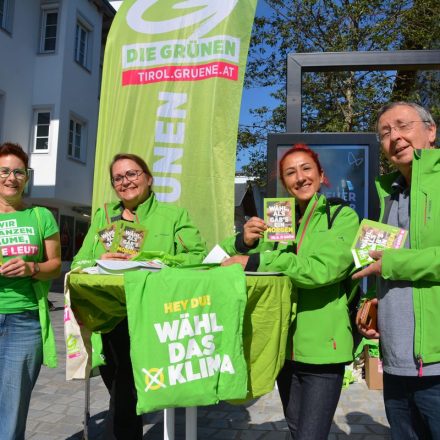 Wörgler Grüne am 21.9.2024. Foto: Veronika Spielbichler