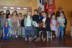 Eröffnungsfeier Volksschul- und Kindergartenerweiterung in Bruckhäusl am 25. Oktober 2024. Foto: Veronika Spielbichler