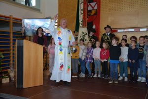 Eröffnungsfeier Volksschul- und Kindergartenerweiterung in Bruckhäusl am 25. Oktober 2024. Foto: Veronika Spielbichler