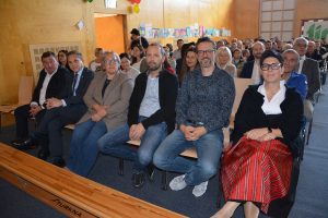 Eröffnungsfeier Volksschul- und Kindergartenerweiterung in Bruckhäusl am 25. Oktober 2024. Foto: Veronika Spielbichler