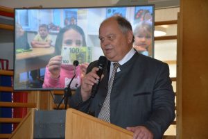 Eröffnungsfeier Volksschul- und Kindergartenerweiterung in Bruckhäusl am 25. Oktober 2024. Foto: Veronika Spielbichler