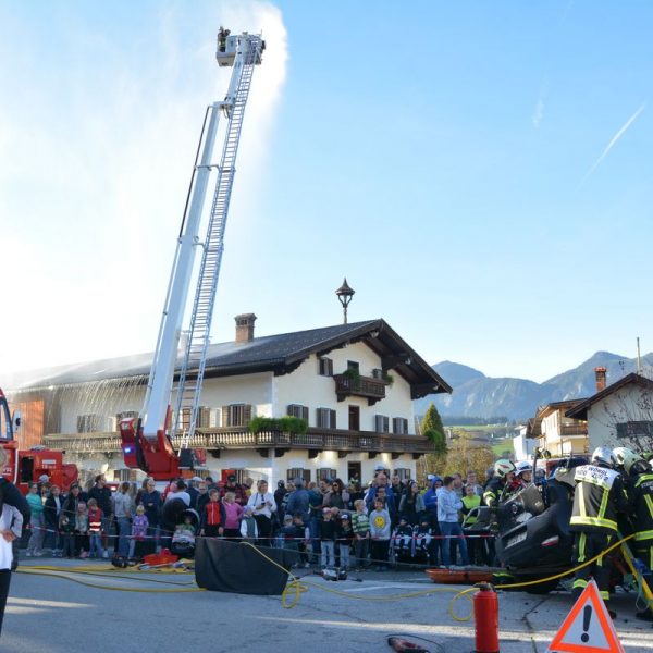 FF Wörgl Jahreshauptübung am 26.10.2024 beim Schopperbauern in Wörgl. Foto: Veronika Spielbichler