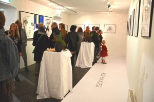 Wilhelm Lientscher und Adi Haaser - gemeinsame Bilderausstellung in der Galerie am Stadtplatz Oktober 2024. Foto: Veronika Spielbichler